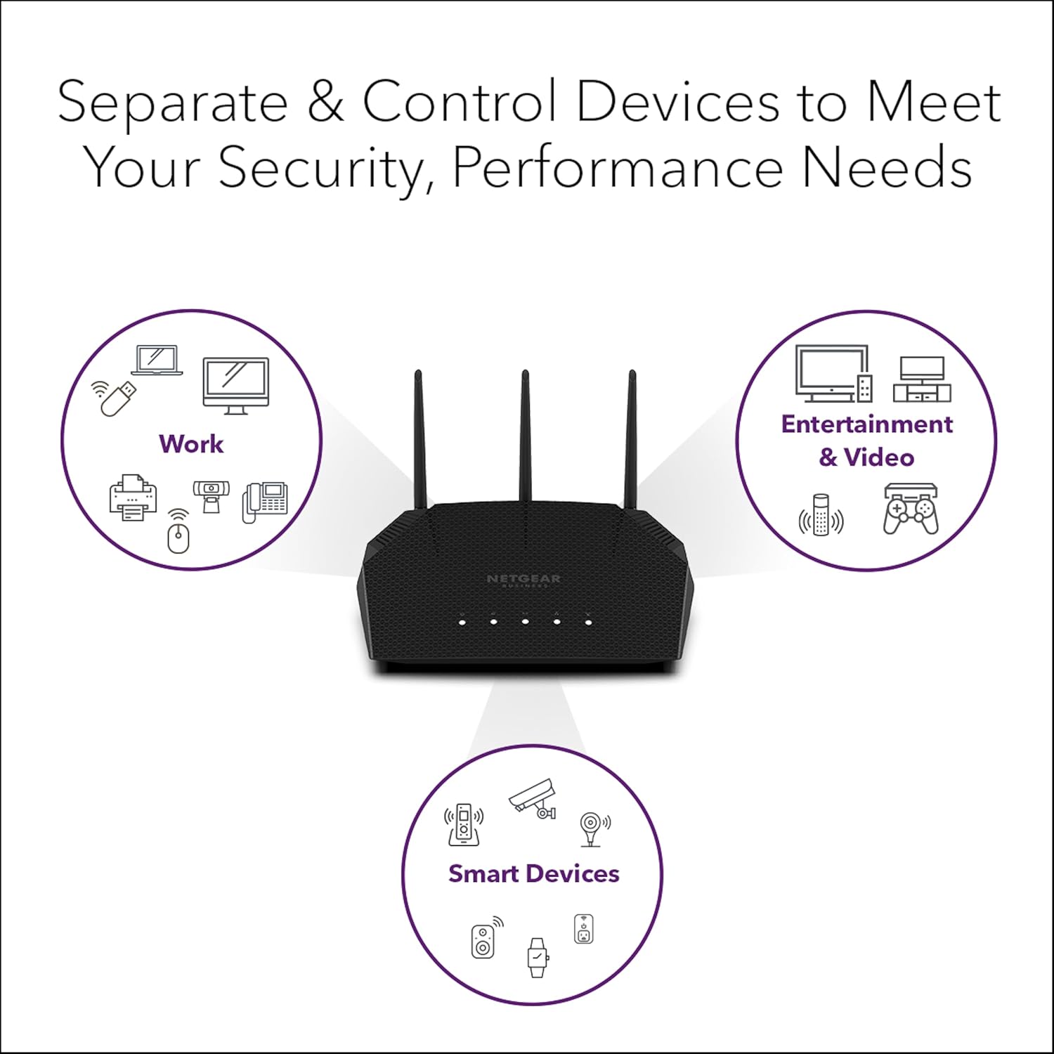 NETGEAR 4-Stream WiFi 6 Dual-Band Gigabit Router (WAX204) – AX1800 Wireless Speed (Up to 1.8 Gbps) | Coverage up to 1,500 sq. ft, 40 Devices