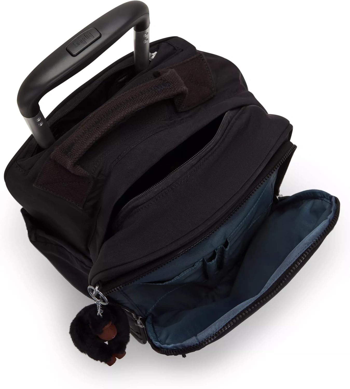 Kipling Women's Gaze Large Rolling Backpack, Durable, Wheeled Backpack with Adjustable Shoulder Straps, Nylon Book Bag