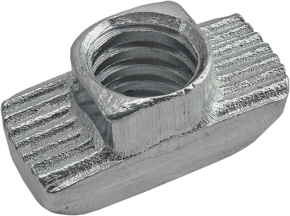 14165, 15 40 Series 1/4-20 Standard Drop in T-Nut Steel (100 Pack)