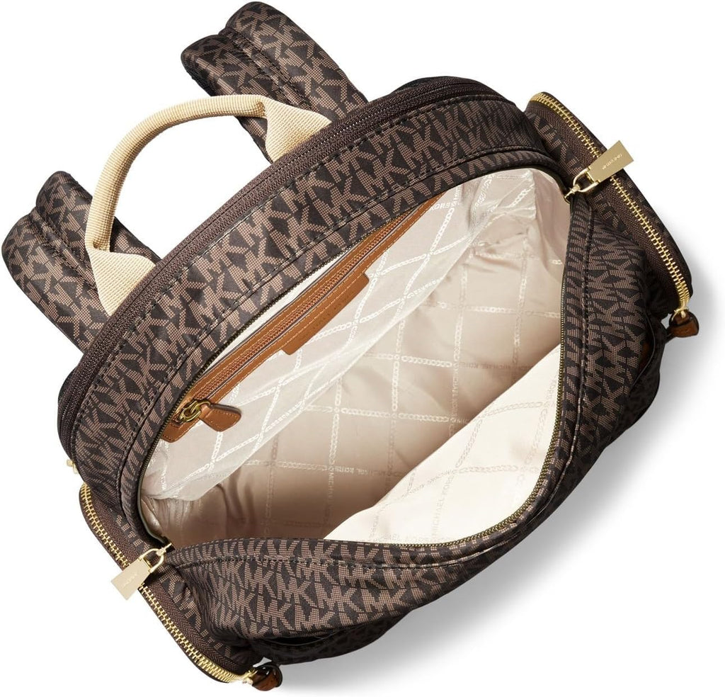 Michael Kors Prescott Large Backpack, Brown/Acorn, One Size