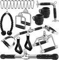 Cable Machine Attachment LAT Pulldown Attachments Cable Machine Accessories for Home Gym