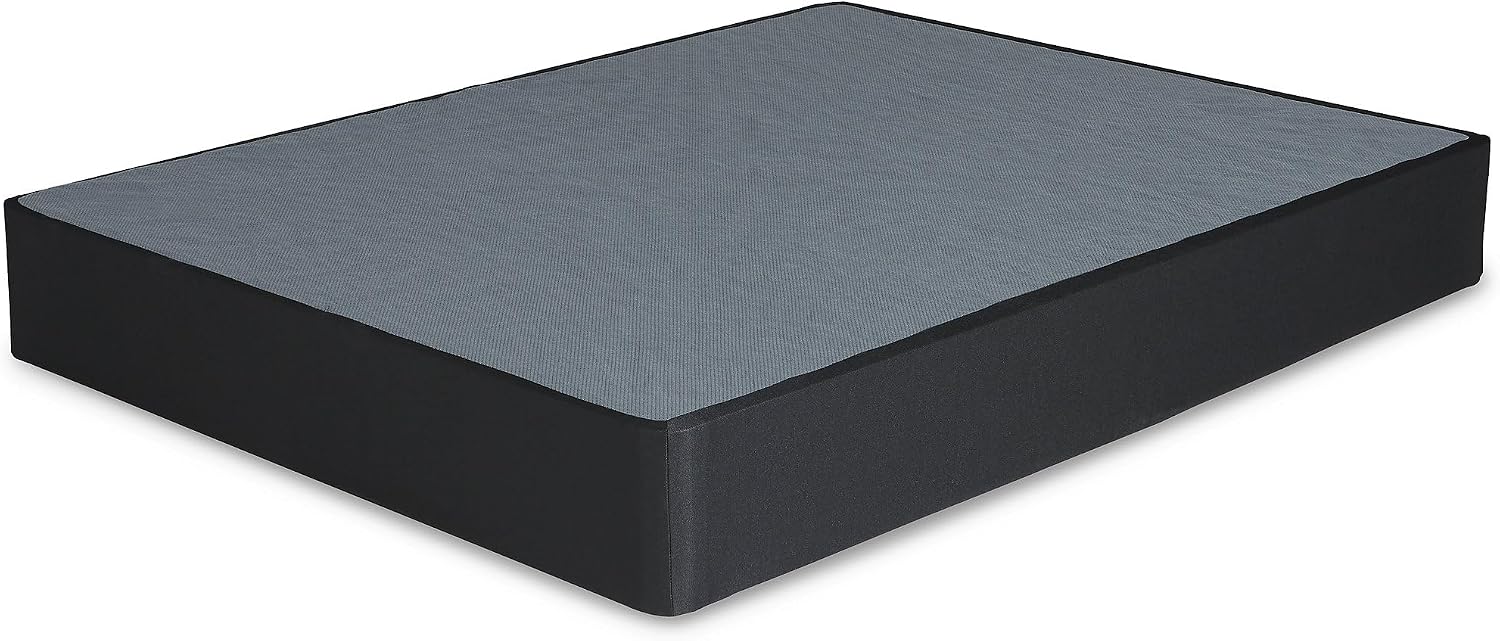 Signature Design by Ashley 10' Mattress Box Spring with Metal Foundation, Twin XL, Black