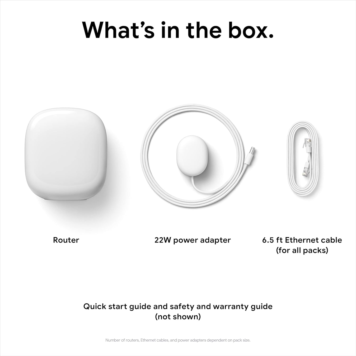 Google Nest WiFi Pro - Wi-Fi 6E - Reliable Home Wi-Fi System with Fast Speed and Whole Home Coverage - WPS - Mesh Wi-Fi Router - Fog