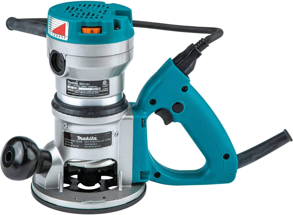Makita RD1101 2-1/4 HP* D-Handle Router
