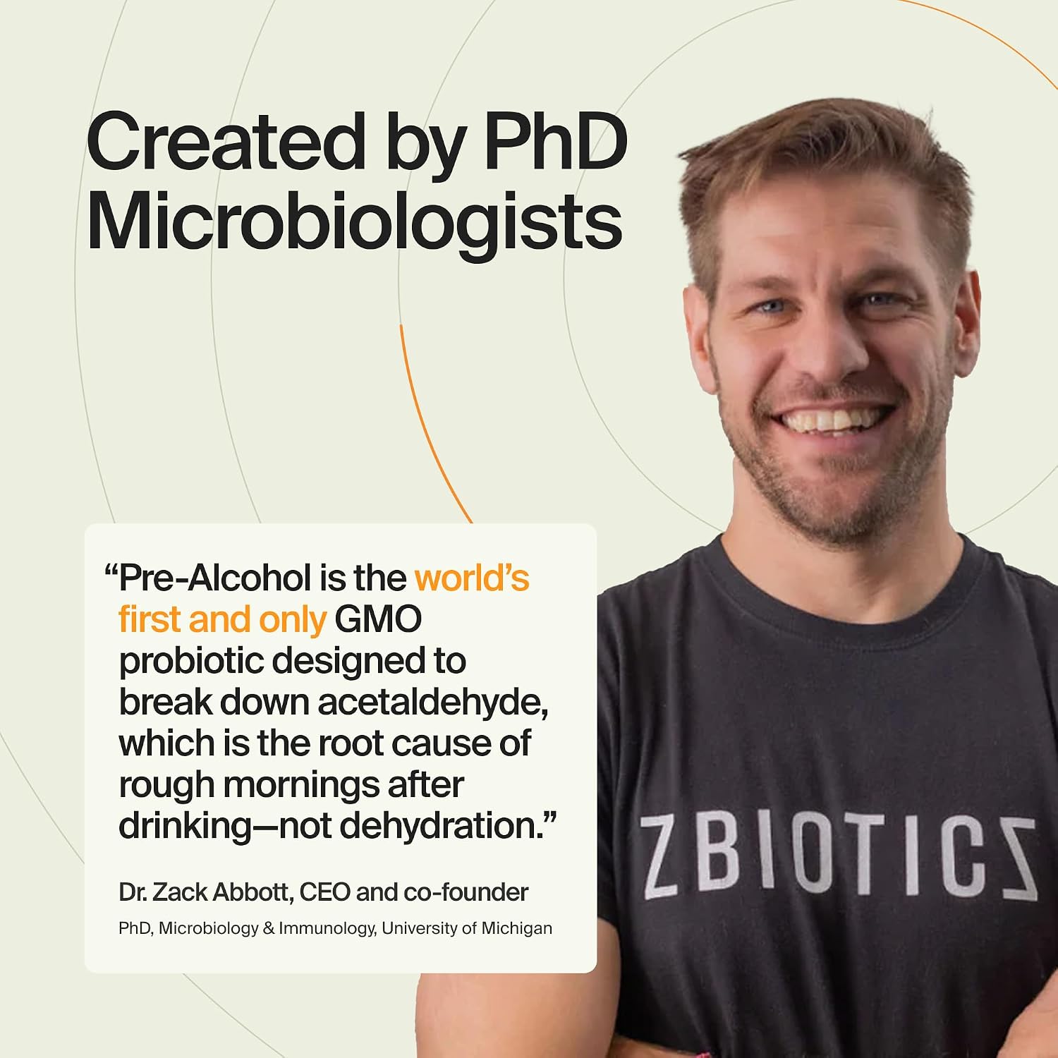 ZBiotics — Feel Better After Drinking, Wake Up Refreshed, Science-Backed, Patented Probiotic for Easier Mornings, Travel-Friendly, 12-Pack of 0.47 Fl Oz Bottles