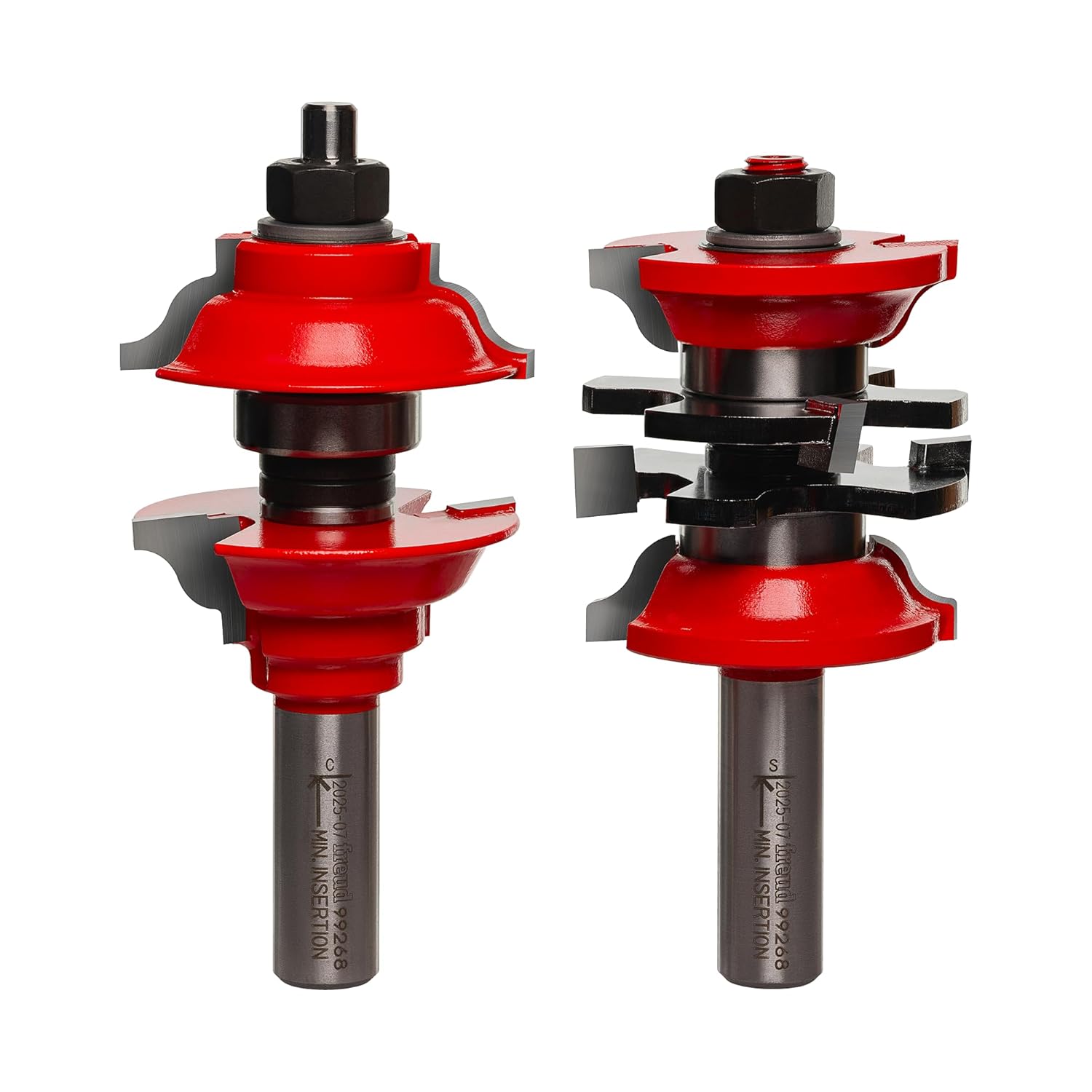 Freud 99-268: 1-7/8' (dia.) Entry & Interior Door Router Bit System with 1/2' shank, ogee profile