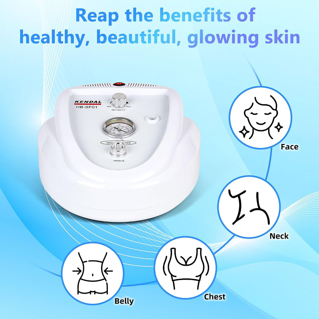 Diamond Microdermabrasion Machine, Kendal Professional Dermabrasion Facial Spray Skin Care Device, Vacuum Blackhead Removal and Spray Moisturizer, Esthetician Supplies, Also for Home Skin Care