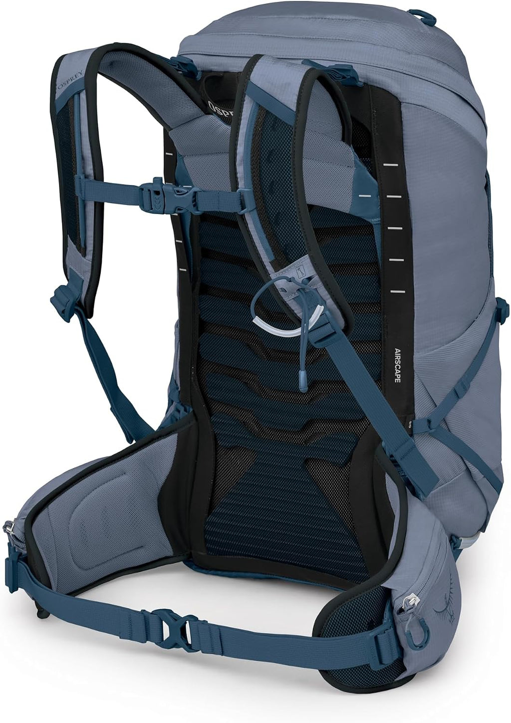 Osprey Tempest 26L Women's Lightweight Hiking Backpack - Daypack for Travel & Camping, Anchor Blue/Atlas