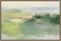 Amanti Art Framed Canvas Wall Art 23x33 Gentle World by Julia Purinton, Framed Wall Art Canvas, Landscapes Artwork, Traditional Decor, Large Poster Painting for Living Room, Bedroom, Bathroom,