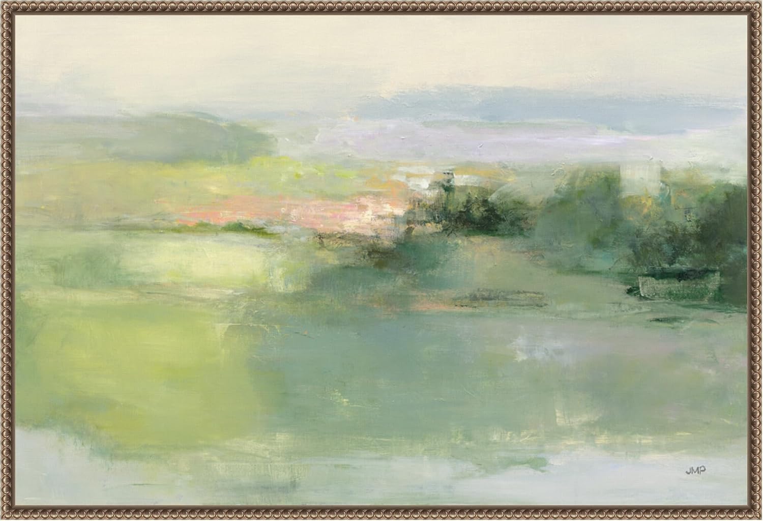 Amanti Art Framed Canvas Wall Art 23x33 Gentle World by Julia Purinton, Framed Wall Art Canvas, Landscapes Artwork, Traditional Decor, Large Poster Painting for Living Room, Bedroom, Bathroom,