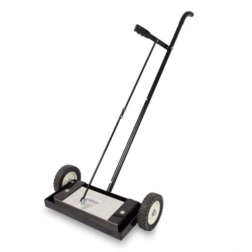 Master Magnetics Magnetic Floor Sweeper with Release - Heavy Duty Push-Type, 14' Sweeping Width, 1 Each, MFSM14RX