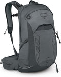 Osprey Talon 22L Men's Lightweight Hiking Backpack - Small Daypack for Travel & Camping, Phantom Grey/Dark Charcoal
