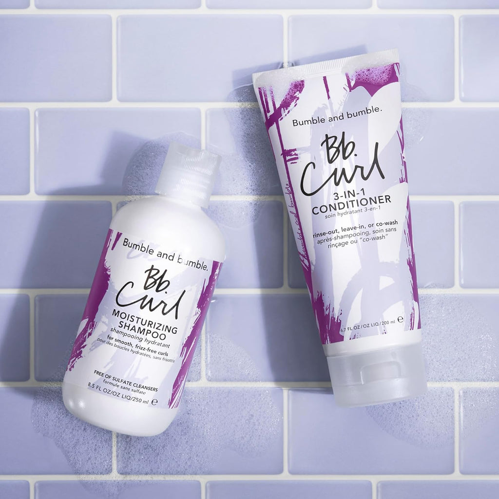 Bumble and bumble. Curl Moisturizing Shampoo | Gently Cleanses Coils, Curls, Waves | Anti Frizz | Sulfate Cleanser Free | With Jojoba, Avocado + Coconut Oil