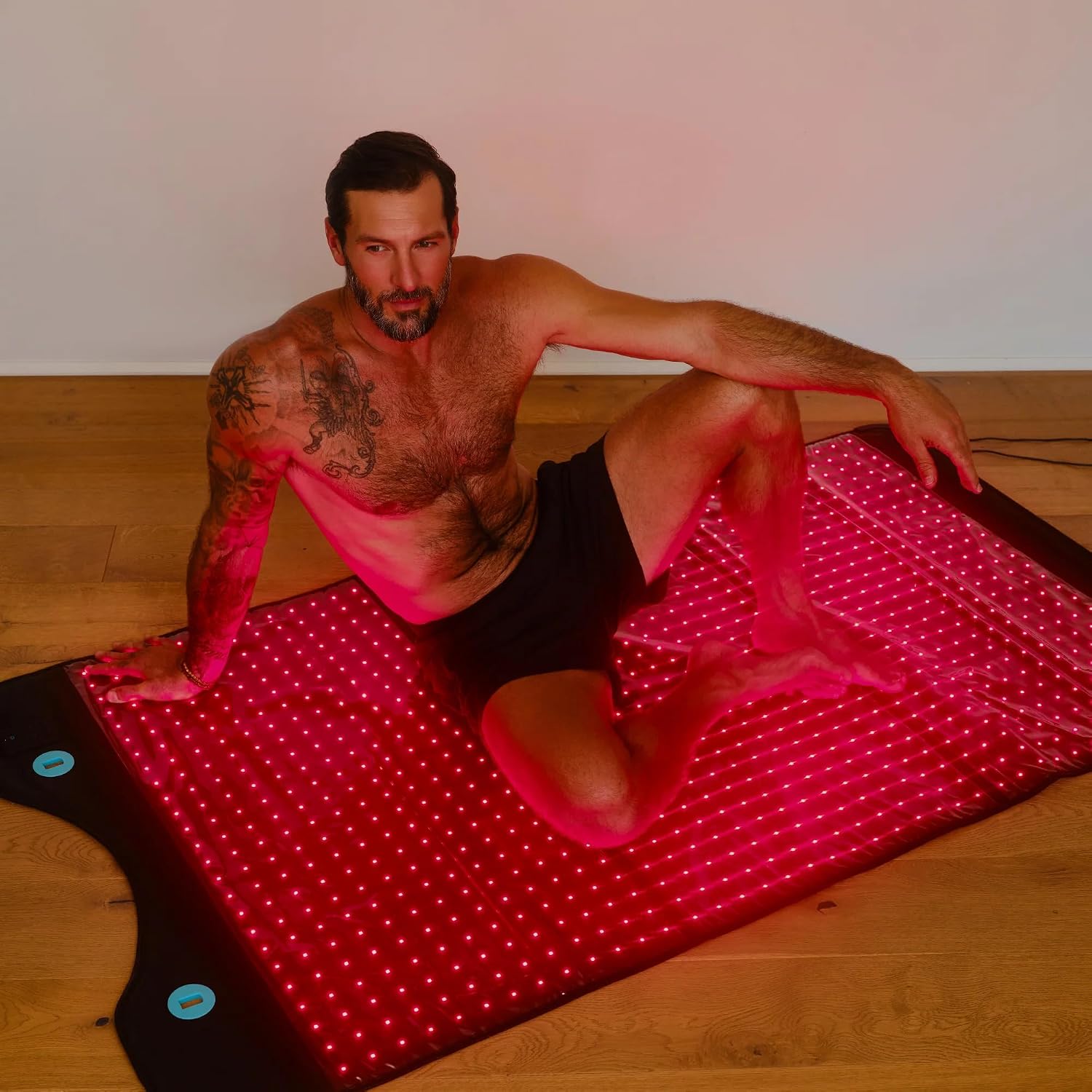 HigherDOSE Full Body Red Light Therapy Mat - Infrared Red Light Therapy Pad with 1,000 LEDs (660nm + 850nm) for Circulation, Recovery, Skin, Energy, Mood & At-Home Redlight Therapy for Body