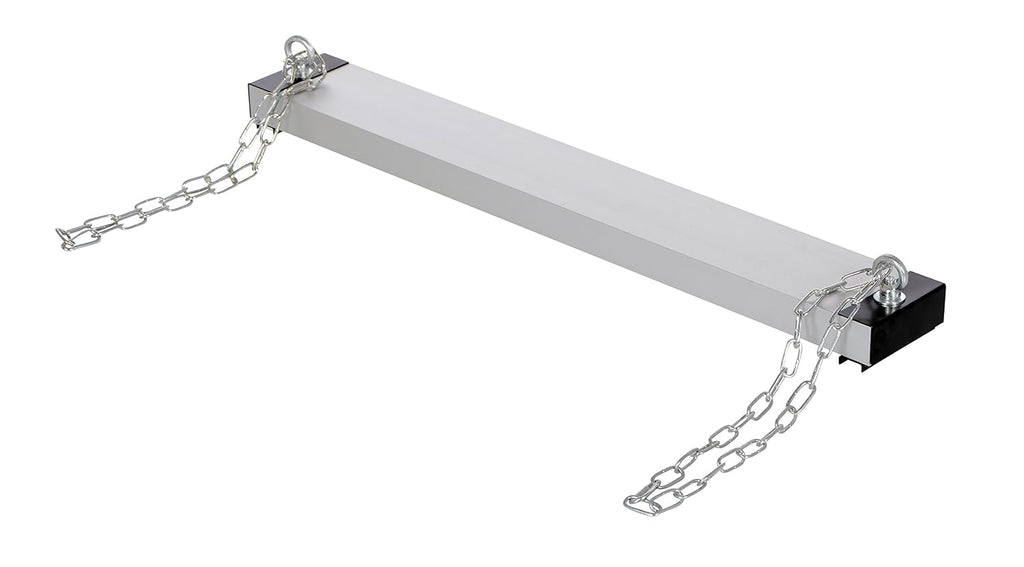 Vestil HDMS-36 Steel Heavy Duty Magnetic Hanging Sweeper 36 in. Length 75 Lb. Capacity Silver