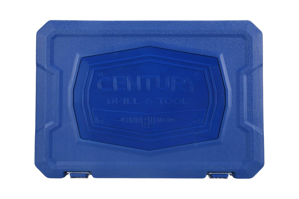 Century Drill & Tool 98900 Fractional Tap and Die Set, 40-Piece, Steel