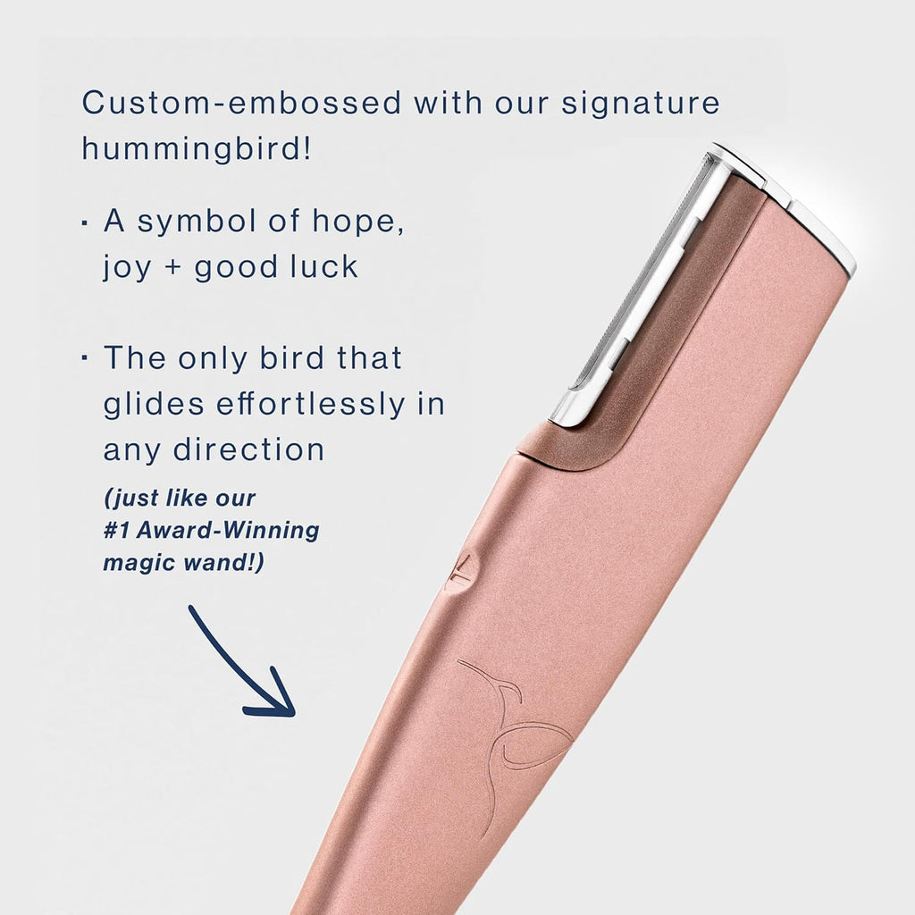 DERMAFLASH LUXE+ Sonic Dermaplaning Tool for Face Peach Fuzz Removal, Anti-Aging and Exfoliation