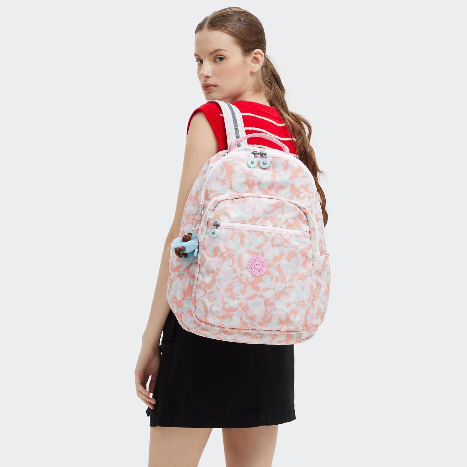 Kipling Women's Seoul 15' Laptop Backpack, Durable, Roomy with Padded Shoulder Straps, Built-In Protective Sleeve