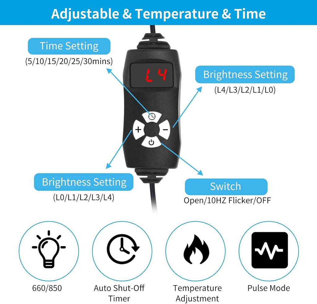 LED Light Therapy Device Pad Full Body Covered pad 660&850nm,Home use Red Light Therapy or Near Infrared Light Therapy