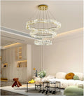 Crystal Chandelier Foyer Steel Petal Led Pendant Lights Indoor Lighting Luminarias Art Decor Hanging Lamp ﻿,Modern Lighting
