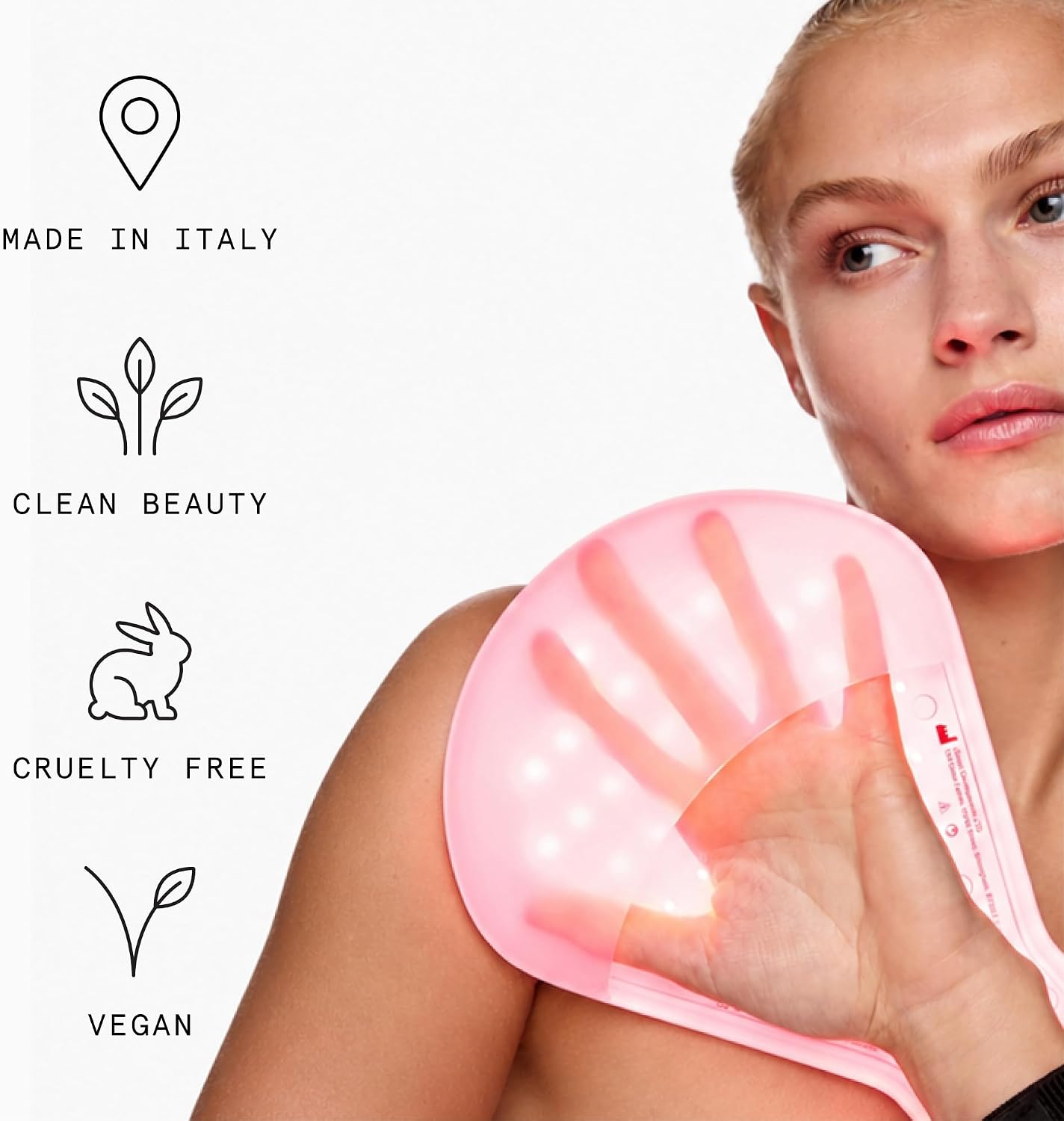 Beauty Pie C-Wave Rejuvenating LED Treatment for Hands – Red + Near-Infrared Light Therapy Glove Device for Age Spots, Pigmentation & Firming