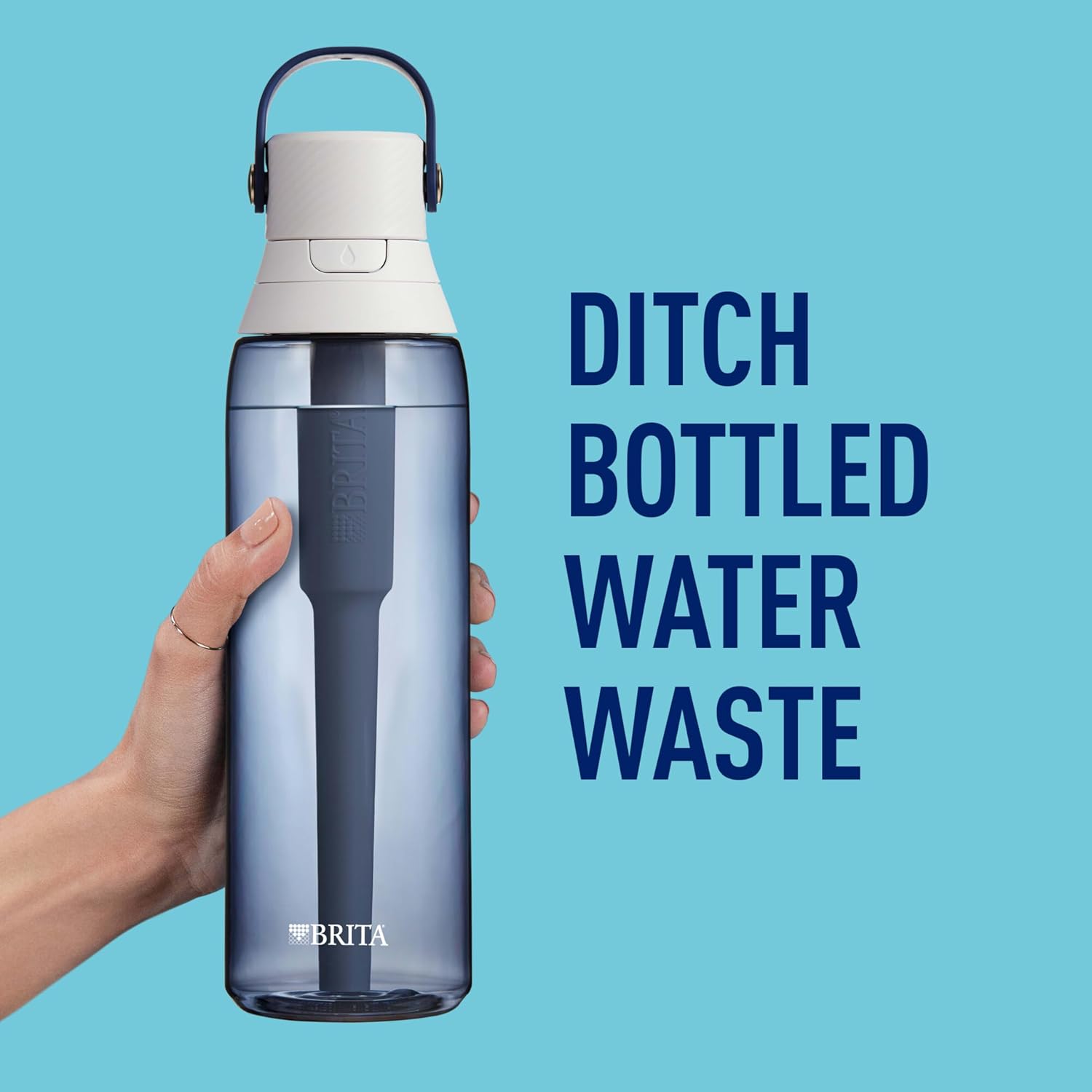 BRITA 36386 Premium Water Filter Bottles, 26oz, Night Sky (Pack of 6)