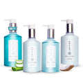 1-Shoppe Infuse 48 Piece Ecobox All-In-Kit | White Tea and Coconut Soap | 12 Shampoo, 12 Conditioner, 12 Body Wash and 12 Lotion | 10.14 oz Hotel Soaps and Toiletries Bulk | Personal Care Products