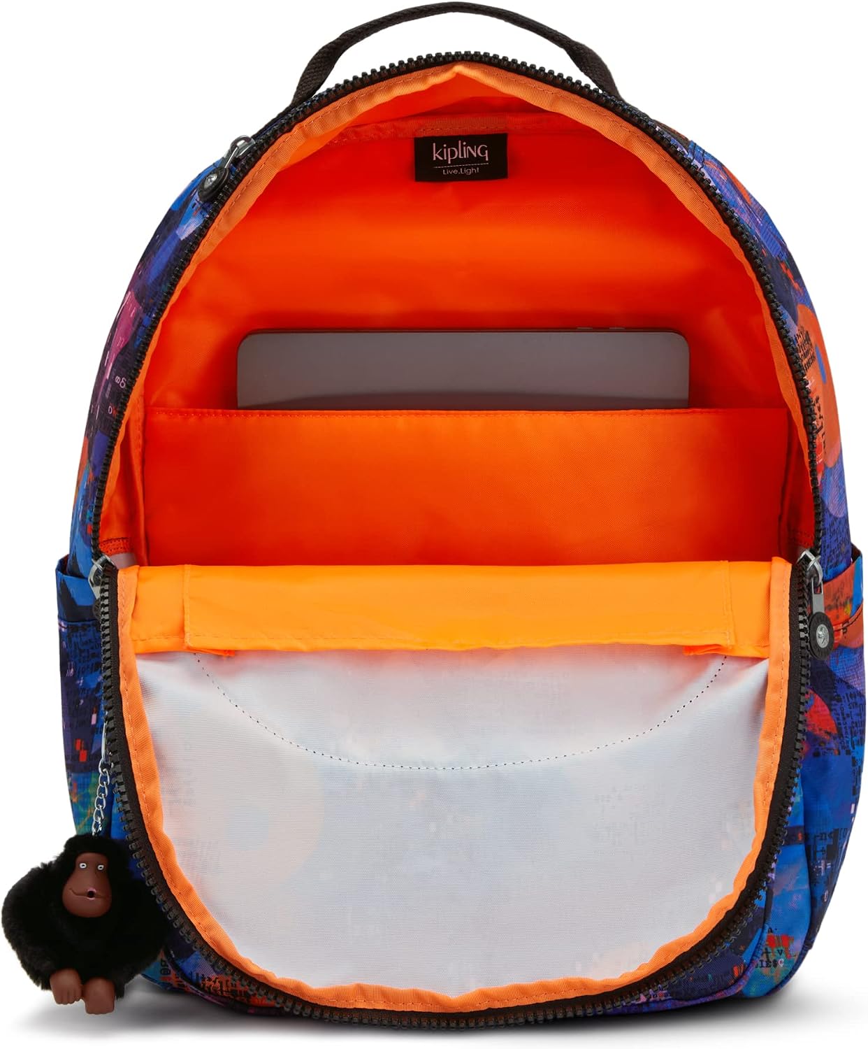 Kipling Women's Seoul 15' Laptop Backpack, Durable, Roomy with Padded Shoulder Straps, Built-In Protective Sleeve