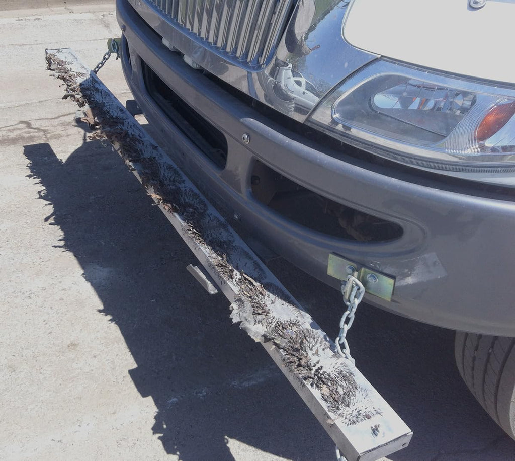 Master Magnetics Magnetic Road Sweeper - Hang-Type for Vehicle Attachment - Metal Debris Pickup Tool for Construction Site Floor and More - 72' Sweeping Width - 1.75' High x 5' Deep
