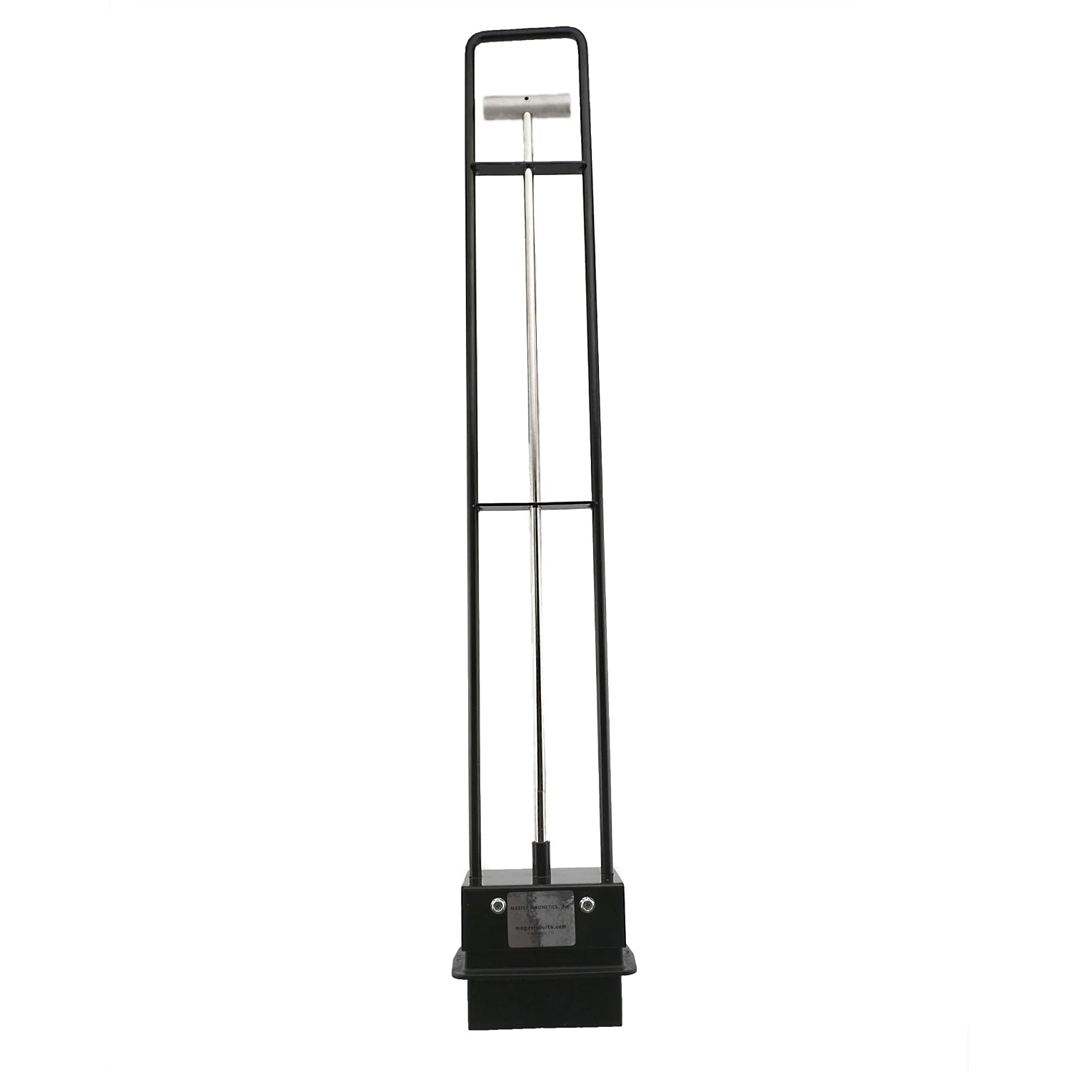Master Magnetics Heavy-Duty Magnetic Bulk Parts Lifter with Release and Handle - Strong Magnet with 4 to 5 lb Hold - Picks Up Nails and Other Metal - 4.375' L x 3.125' W x 32.25' H