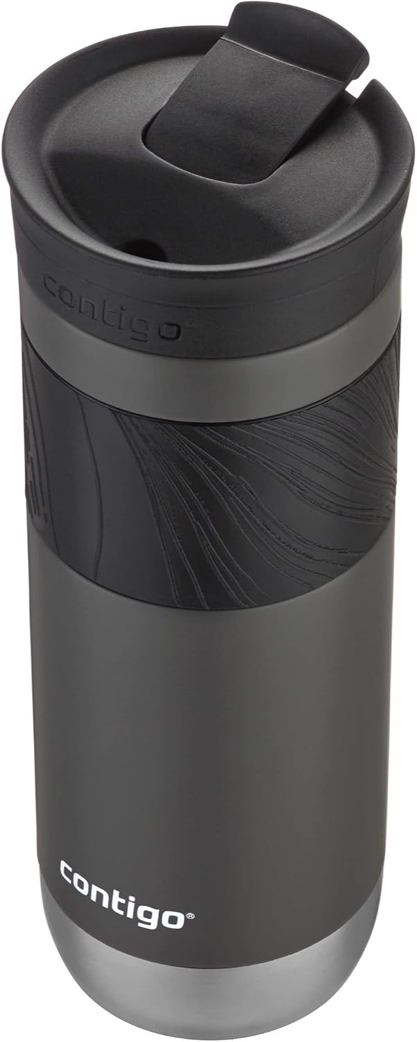 Contigo Byron Travel Mug, Vacuum-Insulated Stainless Steel, 20oz | Leak-Proof Lid | BPA-Free | Sake & Blue Corn | Pack of 8
