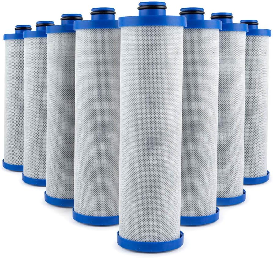 Clear Choice Replacement Compatible Water Filter (KW1) for Built-In RV Water Filtration Systems, 8-pack