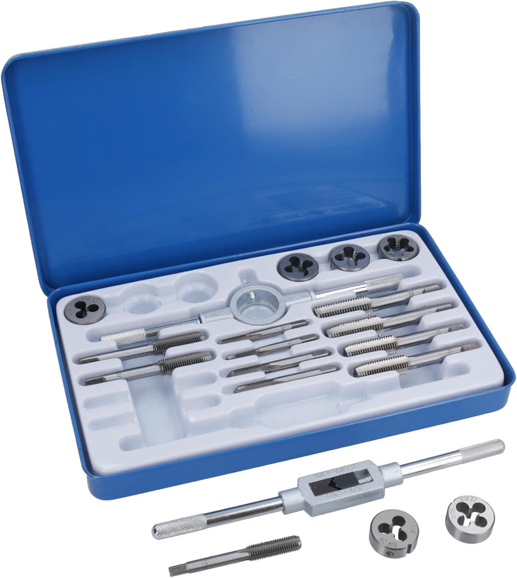 BSF + BSW Whitworth Tap And Die Sets British Standard Fine Coarse Rethreader