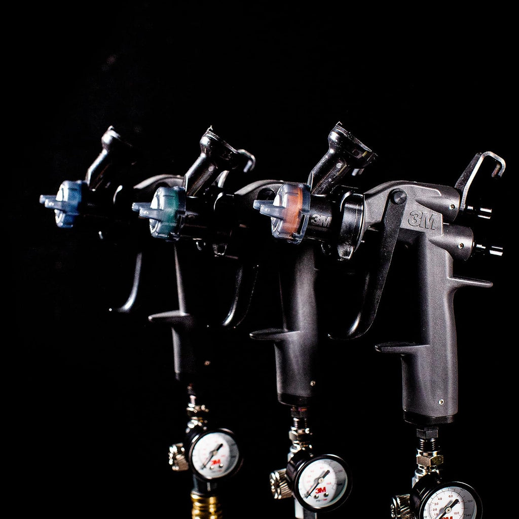 3M Performance Fine Finish Spray Gun System 26978, Includes PPS 2.0 Cup System, 15 Replaceable Gravity Fine Finish HVLP Atomizing Heads, Air Control Valve