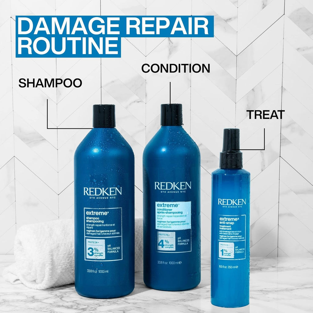 Redken Extreme Conditioner For Damaged Hair - Strengthen & Protect Damaged Hair, Infused With Proteins