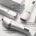 Professional Alpha - Patented Dual-layer Tech, Beauty Device for Face and Body All Care, Skin Elasticity and Radiance, At-home Device, Advanced Korean Beauty