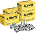 Everflow Sammys 8139957-100 SH-GST 20 3/8 Inch Screw Swivel Threaded Rod Anchor Designed for Wood, Installs 17 Deg Angle Off Vertical, Steel with Electo-Zinc, Easy Install (Pack of 100)