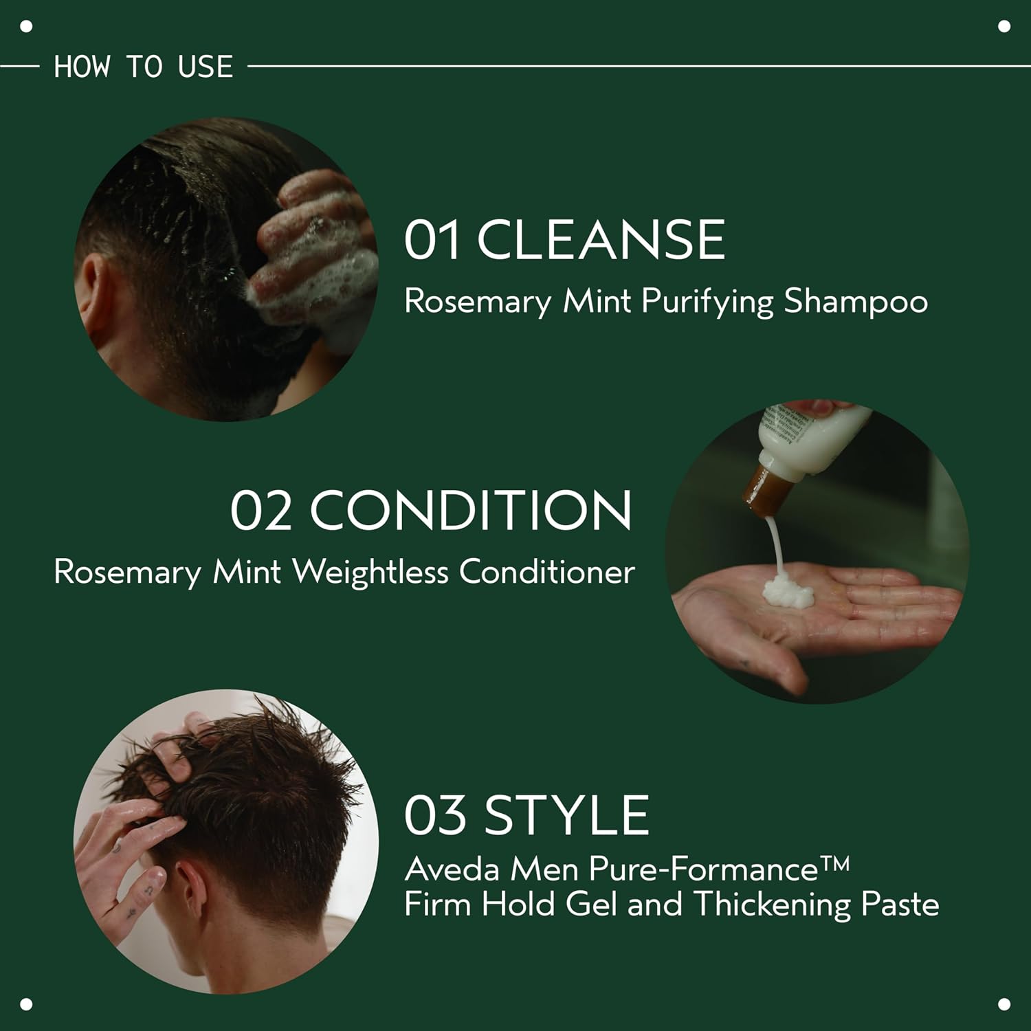 Aveda Rosemary Mint Purifying Shampoo | Clarifying Shampoo | Gently Removes Buildup, Adds Shine | For Normal to Oily Hair, Fine to Medium Hair Types | Invigorating Aroma| 97% Naturally Derived*
