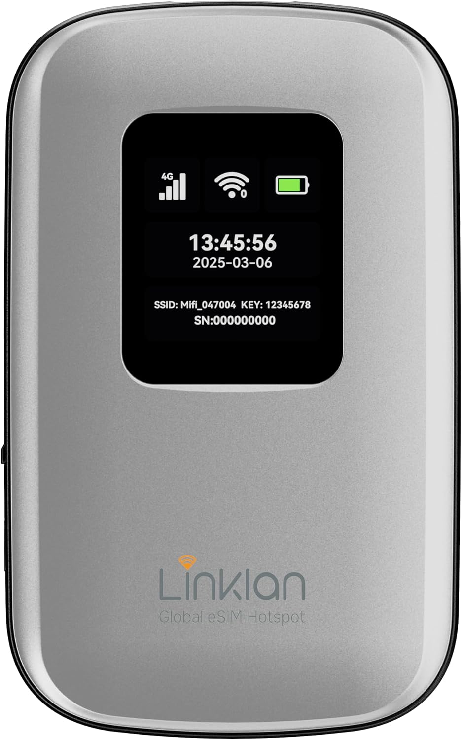 Portable Mobile Hotspot–eSIM Global WiFi Hotspot,No SIM Card/Contract Needed, 16Devices,180+ Countries, Compact Wireless Router for International Trips & Business【Free 5GB US Data for 15 Days】