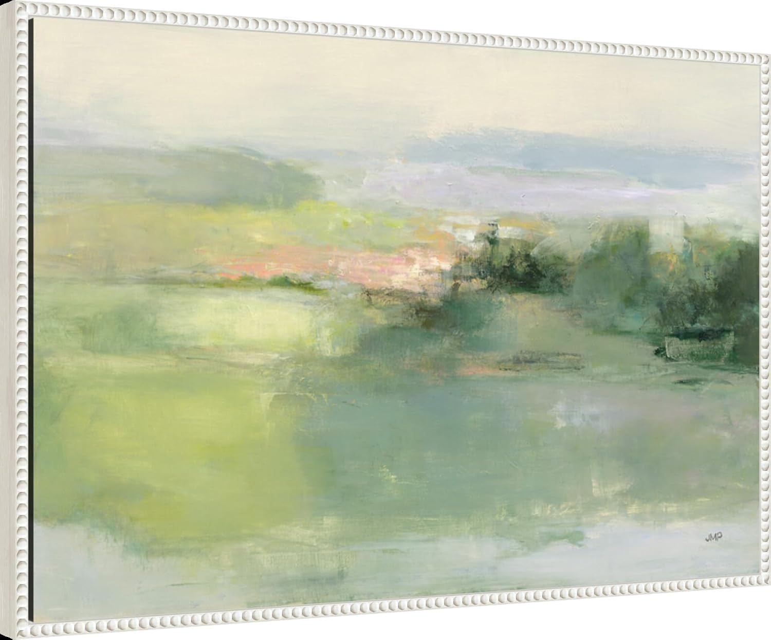 Amanti Art Framed Canvas Wall Art 23x33 Gentle World by Julia Purinton, Framed Wall Art Canvas, Landscapes Artwork, Traditional Decor, Large Poster Painting for Living Room, Bedroom, Bathroom,