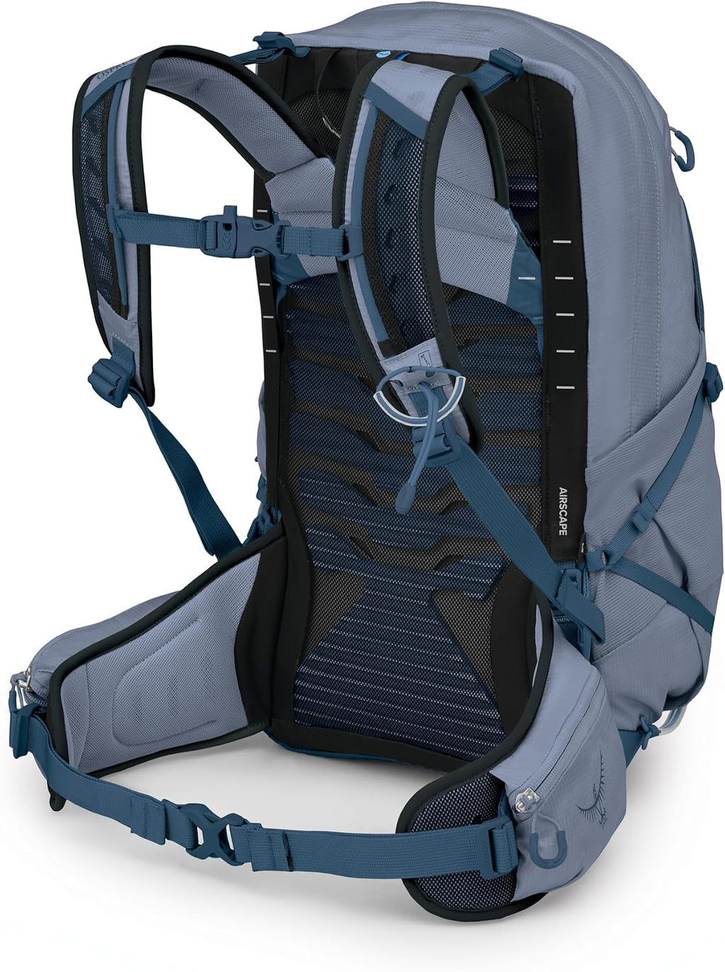 Osprey Tempest 22L Women's Lightweight Hiking Backpack - Small Daypack for Travel & Camping, Anchor/Blue Atlas