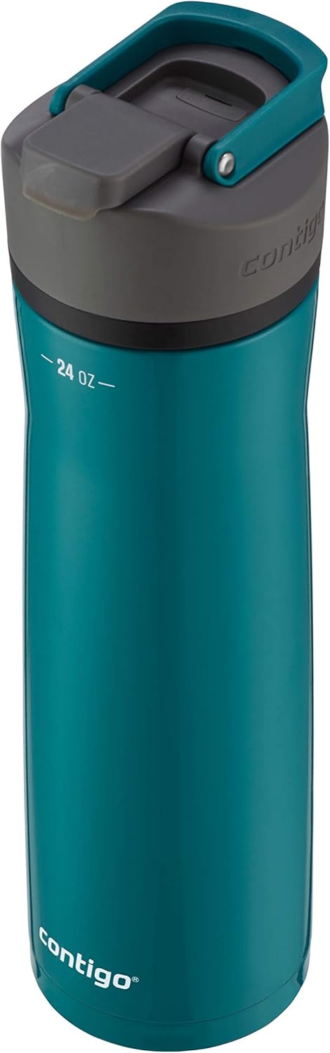 Contigo Cortland Chill 2.0 24oz. Stainless Steel Water Bottle with AUTOSEAL Lid (Pack of 4)