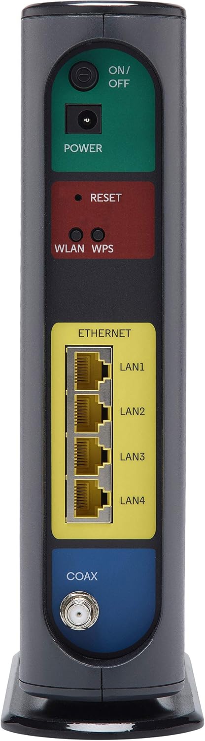 Motorola MG7315 Modem WiFi Router Combo | 2-in-1 Cable Modem with Built in WiFi | DOCSIS 3.0 Modem | N450 WiFi | Approved for Comcast Xfinity, Cox, and Spectrum