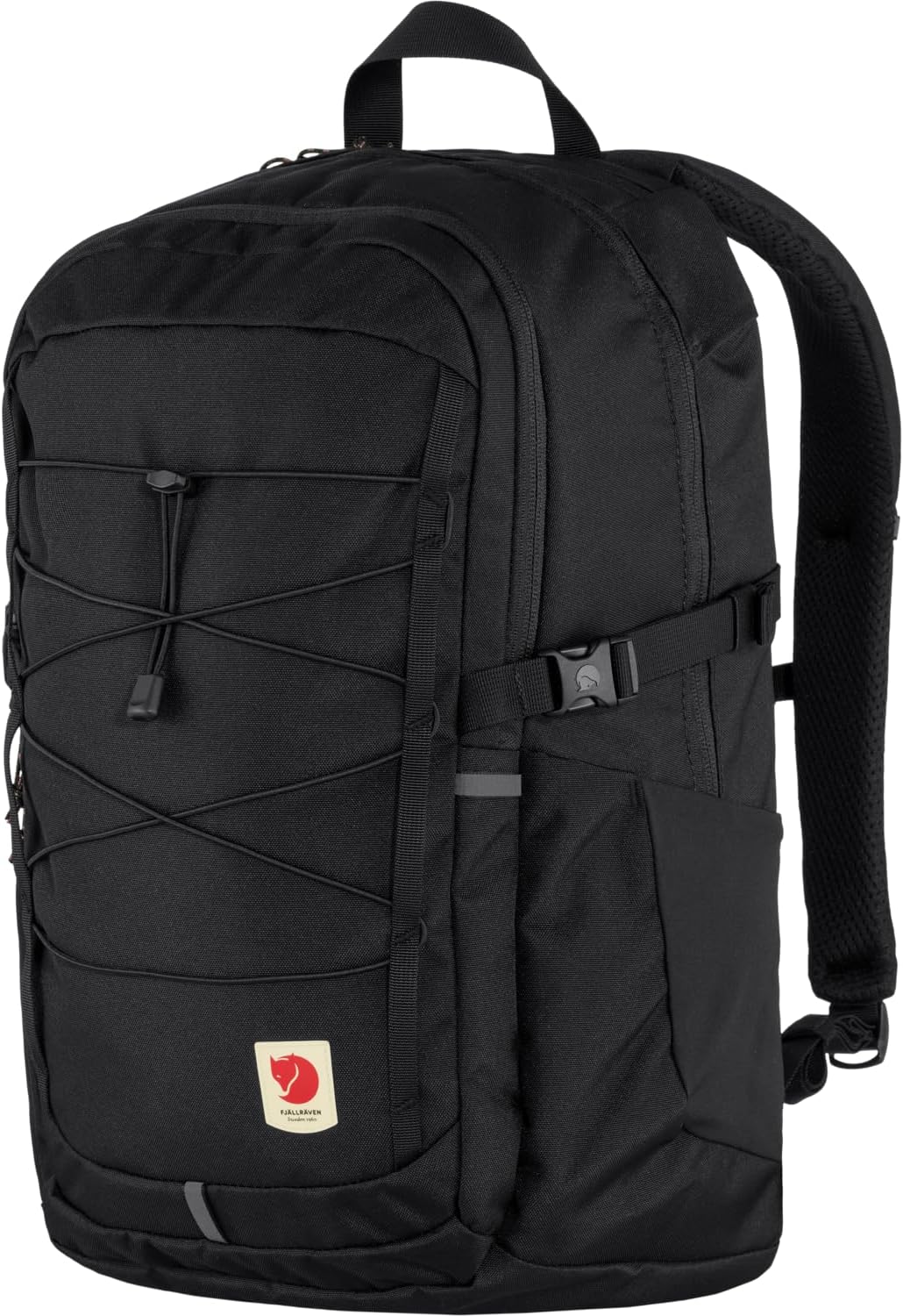 Fjällräven Skule 28 Backpack - Spacious Storage, Padded Back Panel, Breathable Design - Travel, Hiking, Black