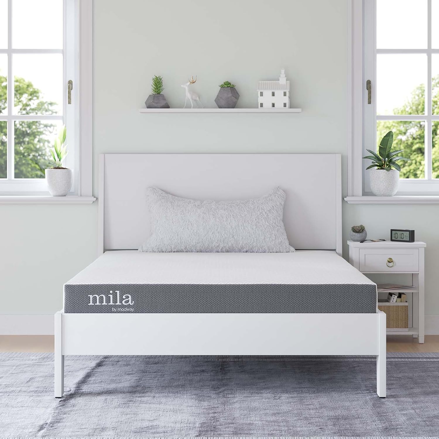 Modway Mila Firm 6' Fiberglass Free Memory Foam Full Mattress