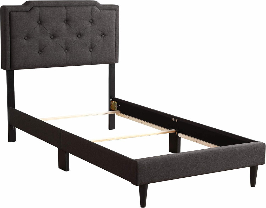 GOWE Stylish Black Twin Bed for Modern Spaces