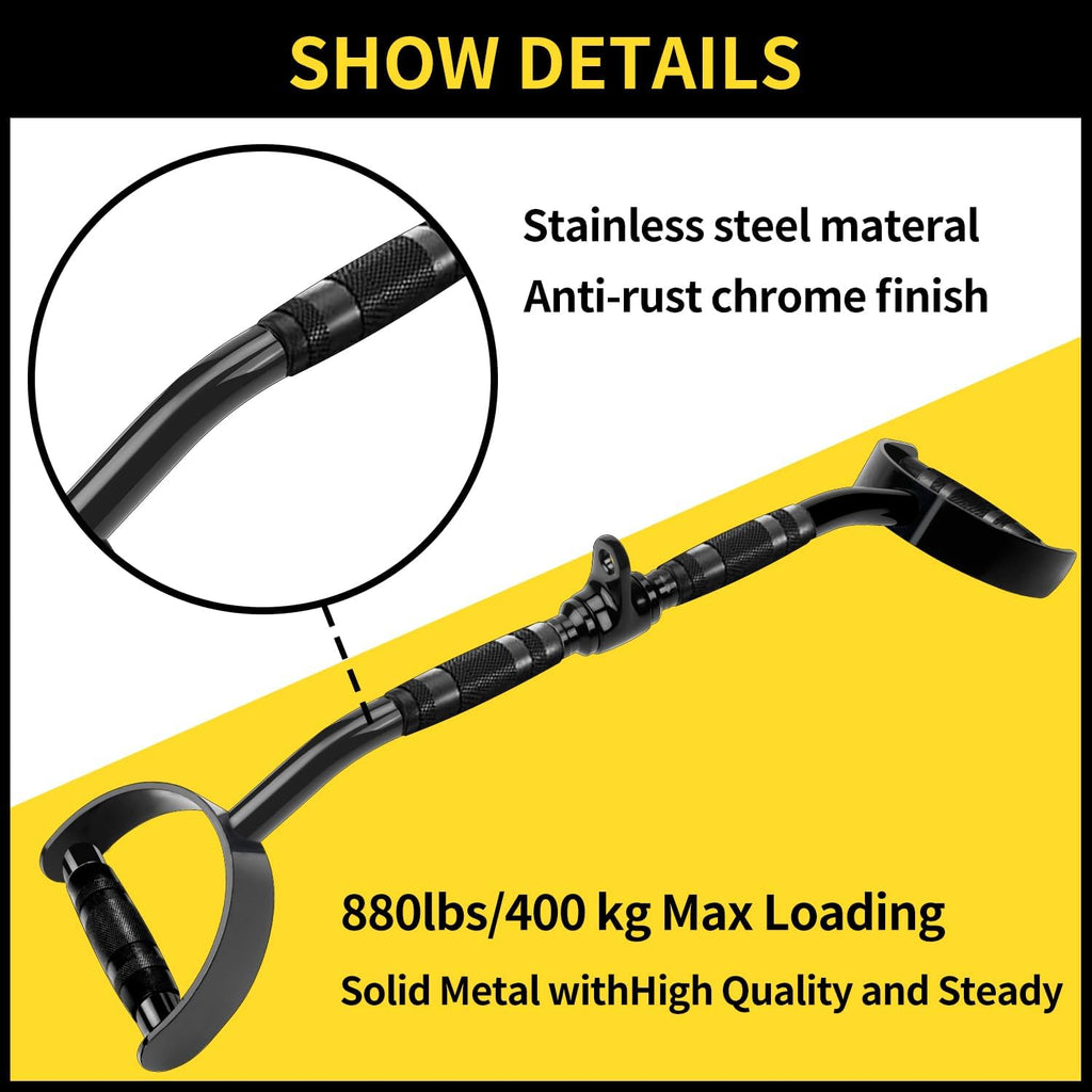 Cable Machine Attachment LAT Pulldown Attachments Cable Machine Accessories for Home Gym