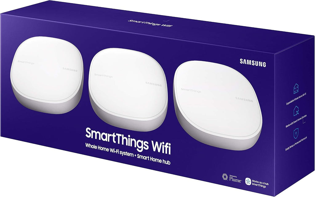 SAMSUNG ET-WV525KWEGUS Mesh Router, White, 3 Count