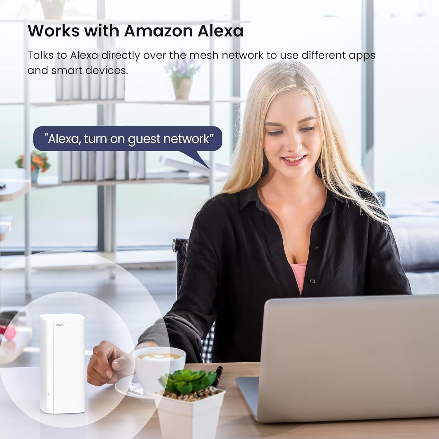 Tenda AX3000 WiFi 6 Mesh System Nova MX12– Whole Home Mesh WiFi Coverage up to 7,000 sq. ft., Dual-Band WiFi Mesh Network for 160+ Devices, Fast & Stable, Replaces Wireless Router (3-Pack)
