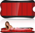 Red Light Therapy Mat for Body, Red Light Therapy Pad with 1260 LEDs, 2 in 1 (660nm & 850nm), Adjustable Timer & Intensity, Premium Leather
